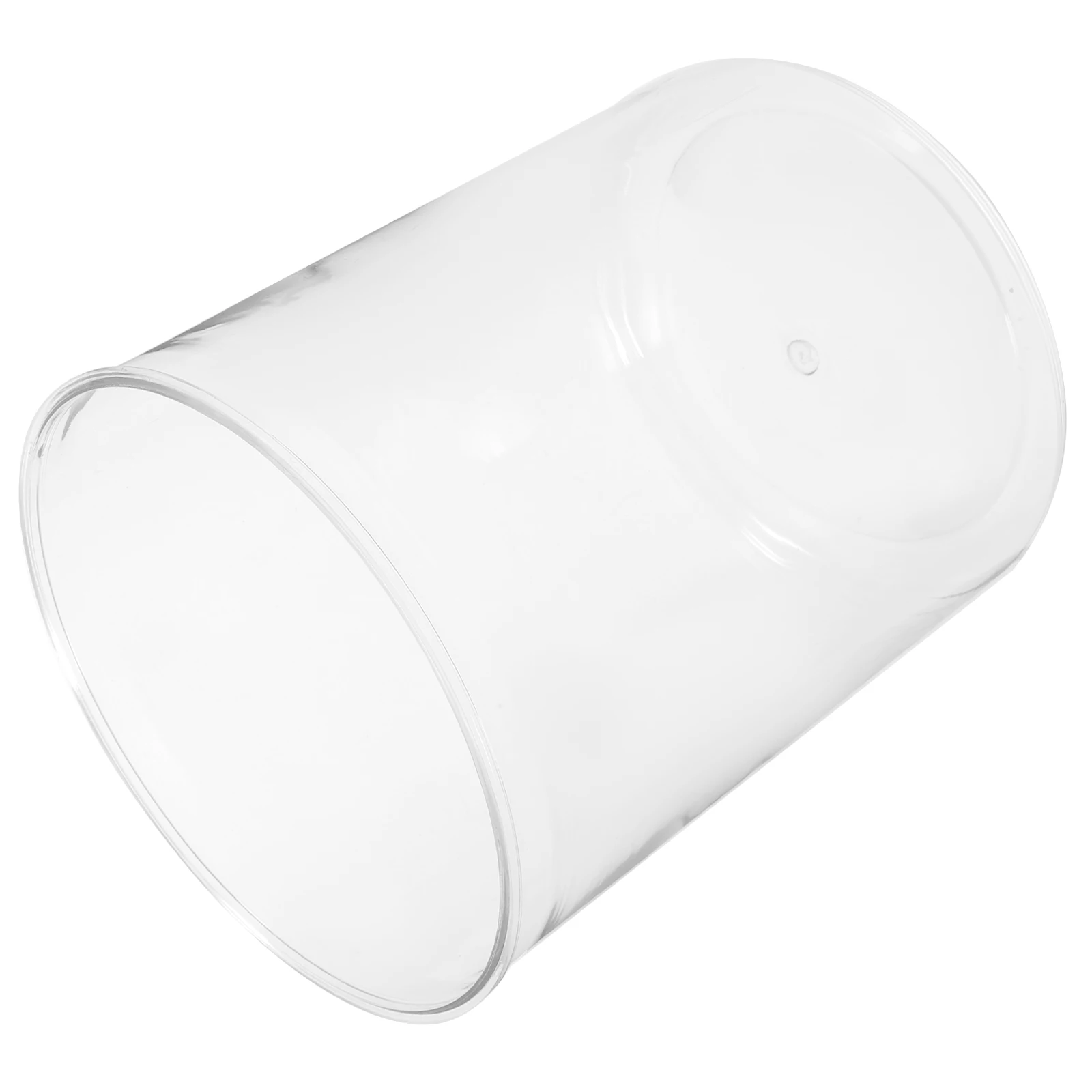 

Fish Bowl Cylindrical Tank Round Planter Goldfish Desktop Aquarium Decoration Office