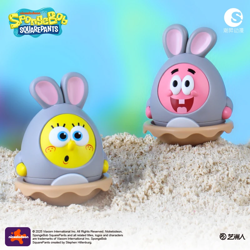 سبونجبوب سكوير بانتس باتريك ستار Squidward خدعة سلسلة عمل الشكل صندوق أعمى أنيمي ألعاب الدمى سطح المكتب زخرفة هدايا عيد الميلاد #5