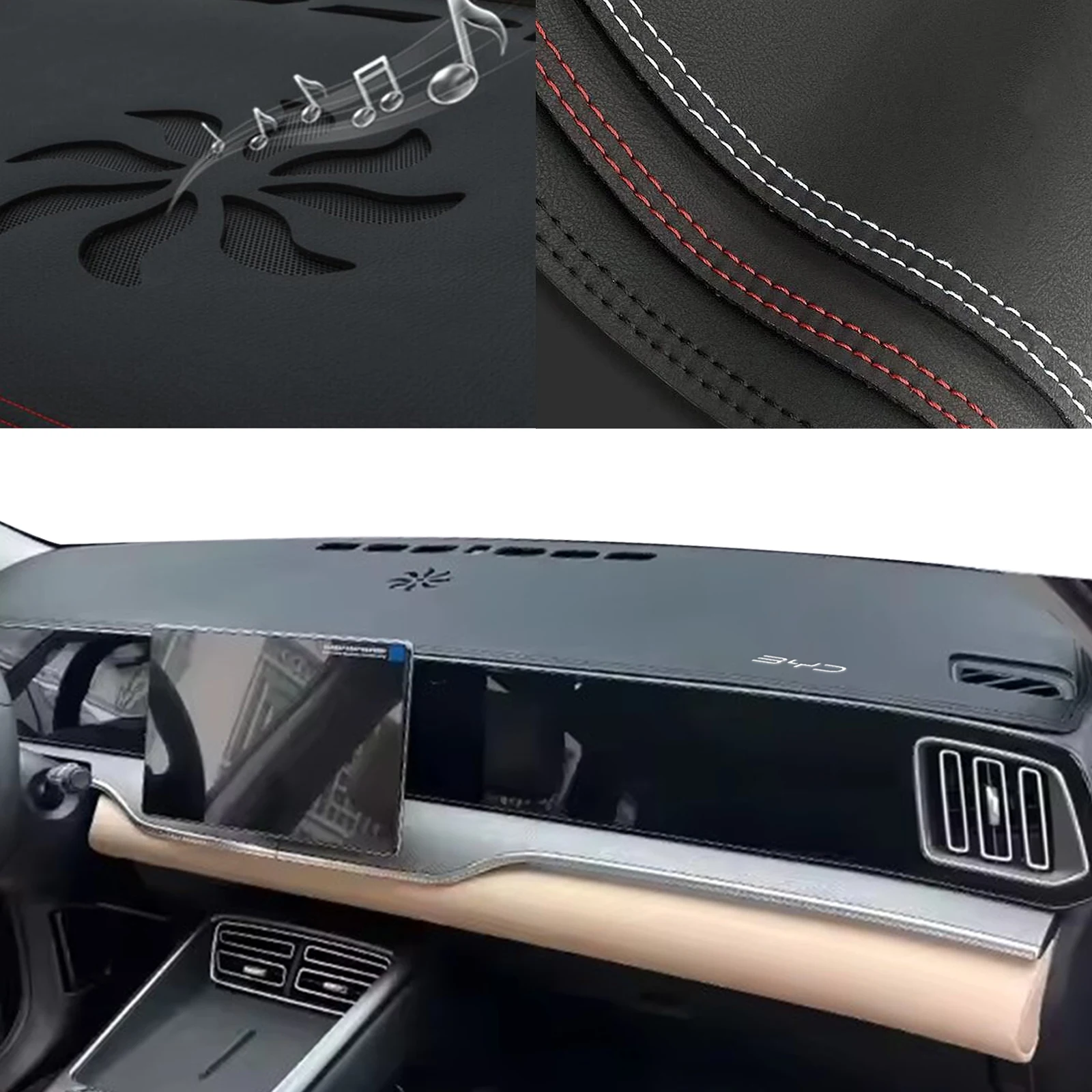 

Специальный индивидуальный чехол на приборную панель для BYD Sealion 5 DM-i 2022 2023 2024 (Модели 1/2) – антибликовый солнцезащитный коврик для приборной панели, внутренний аксессуар