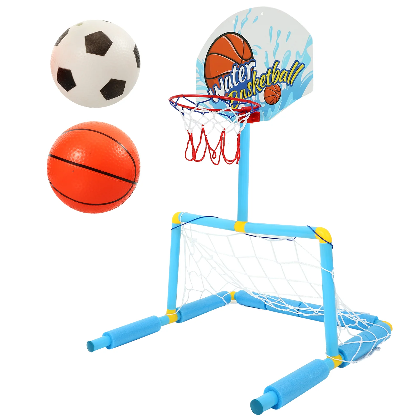 

Toy Set Basketball Suit Football Goal Hoop Child Soccer 8000X5600X4800CM Abs Swim Pool Net Prop