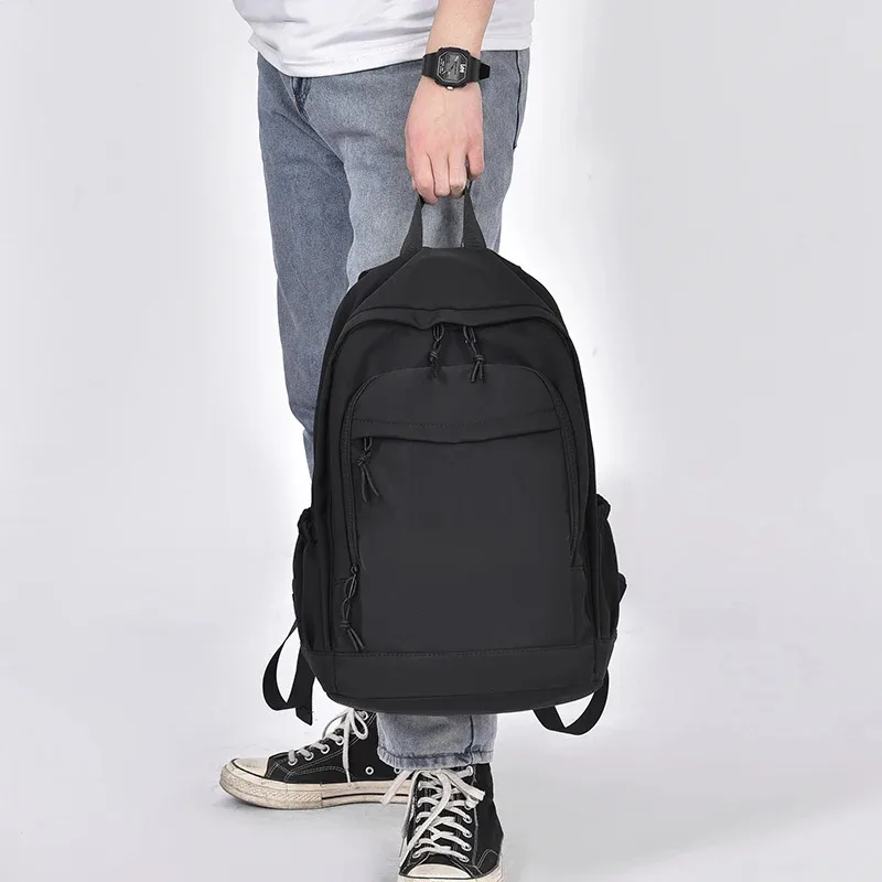 حقيبة مدرسية لطلاب الجامعات مقاس 14 بوصة للذكور والإناث حقيبة ظهر عصرية ذات سعة كبيرة حقيبة سفر عصرية