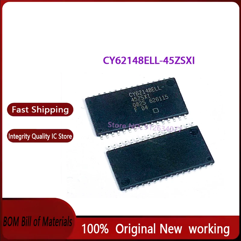 5pcs-cy62148ell-45zsxi-tsop32-cy62148ell-100-novo-original