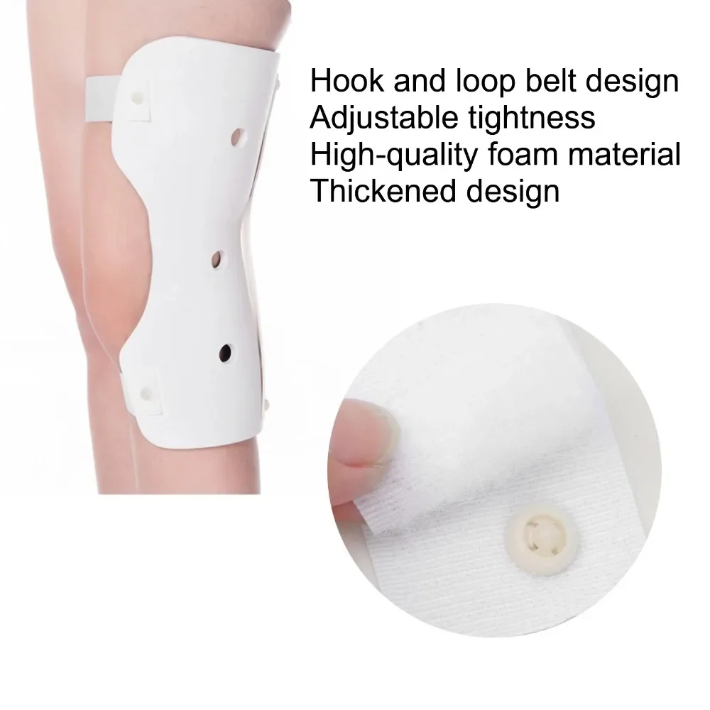 Breathable Knees Braces Joint Support Splints Adjustable Thickened Polymer Foam Adjustable Knees Immobilizer Patellar Braces New