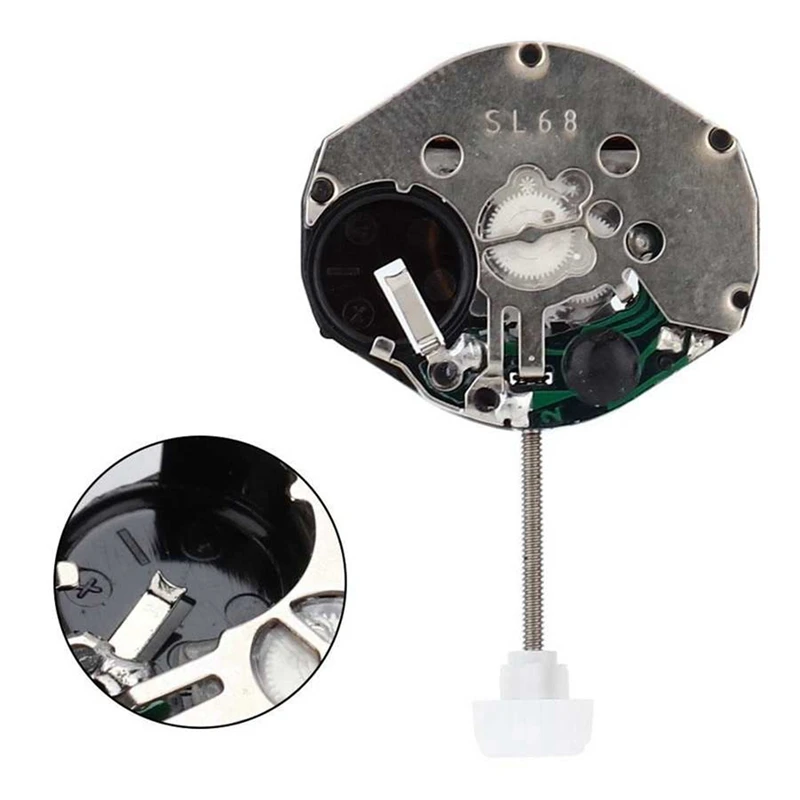 시계 제작자용 쿼츠 시계 무브먼트 교체, 수리 도구 액세서리, 하이 퀄리티 시계 부품, SL68, 5 개
