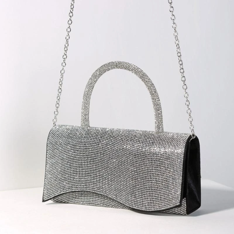 حقيبة كتف أنيقة للنساء حقائب مسائية فريدة من نوعها حفل زفاف حفلة موسيقية #5