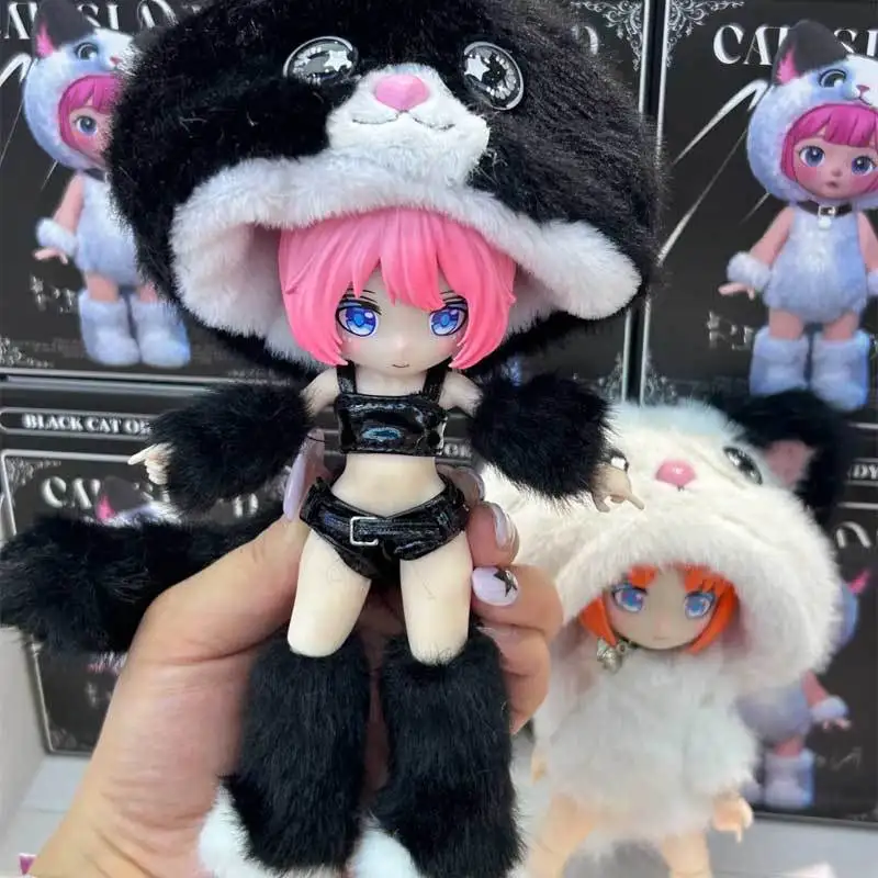 

Byidi Cat Island Series 1/16 Bjd Blind Box Mystery Kawaii Action Anime Фигурка Коллекционная модель игрушки Модный подарок