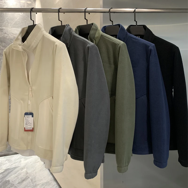 

Outstanding Quali Ultrine Fce Outdoor Men's Autumn Winter Jaet Windproof Warm Stand Collar Zipper Closure Stand Fit