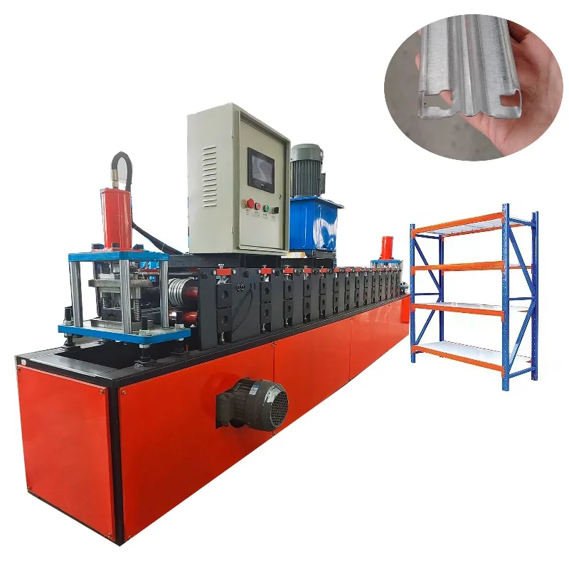 Storage Shelf Metal Light Shelf Warehouse Bracket Shelf Forming Machine Warehouse Shelving Racking Beam Roll Forming Machine