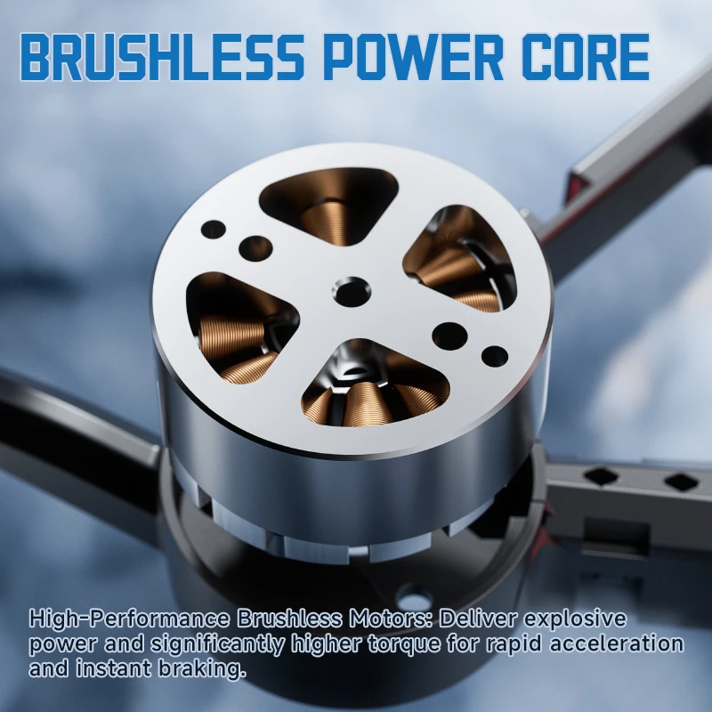 新型V51プロフェッショナルフットボールRCドローン、競技用WiFi Fpvヘリコプター、ブラシレス固定高度RCフライングボールおもちゃギフト、4DRC