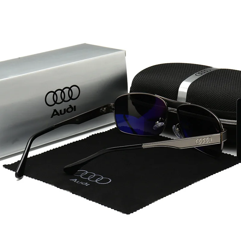 For Audi A3 A4 A5 A6 A7 A8 Q3 Q5 Q7 Q8 RS3 RS4 RS5 S3 S4 S5 TT Car High End Luxury Driver Anti Glare Goggles Polarized Sunglass