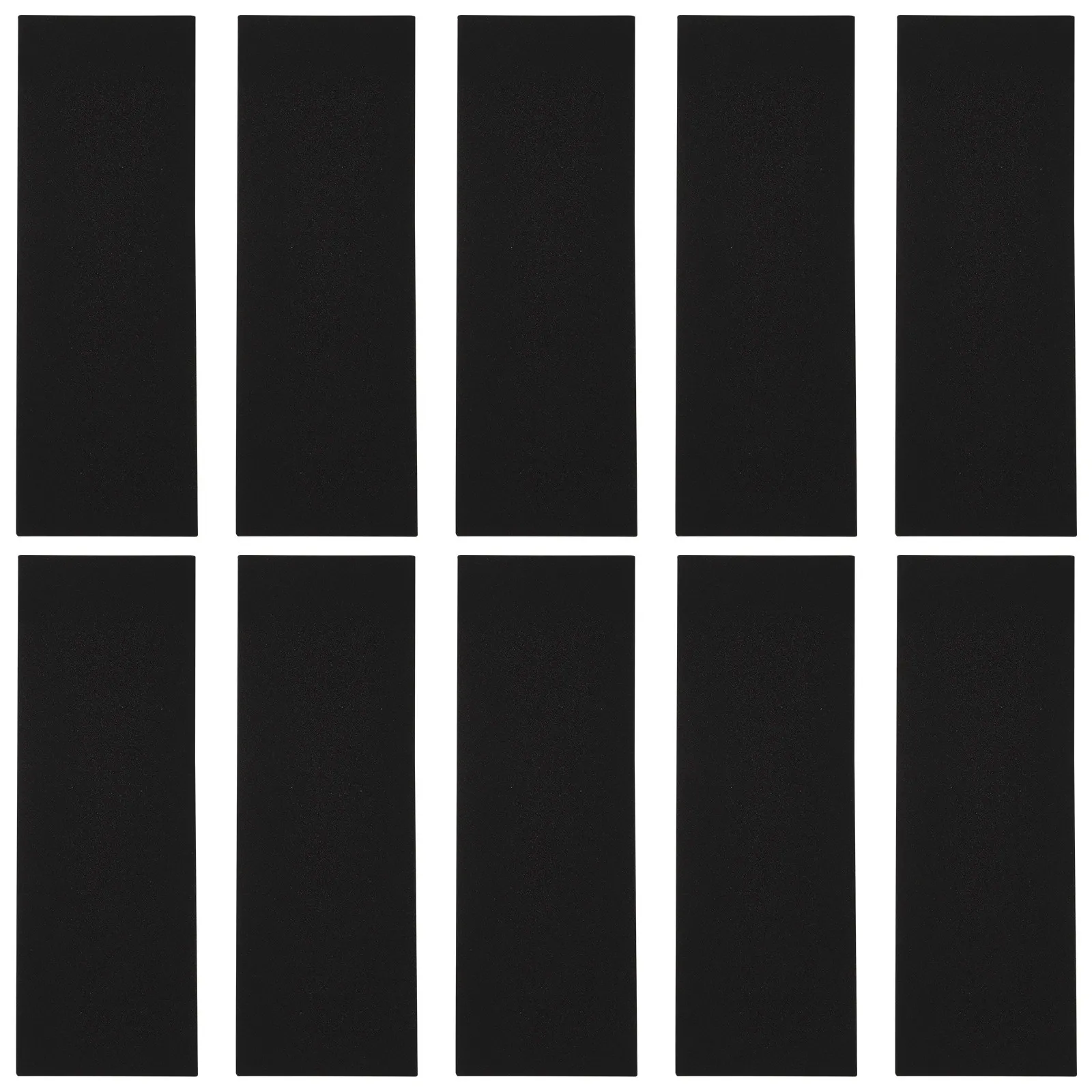 

10 шт. противоскользящей клейкой ленты из пеноматериала для фингерборда, сменные наклейки для фингер-скейтборда, комфортный контроль, гладкость