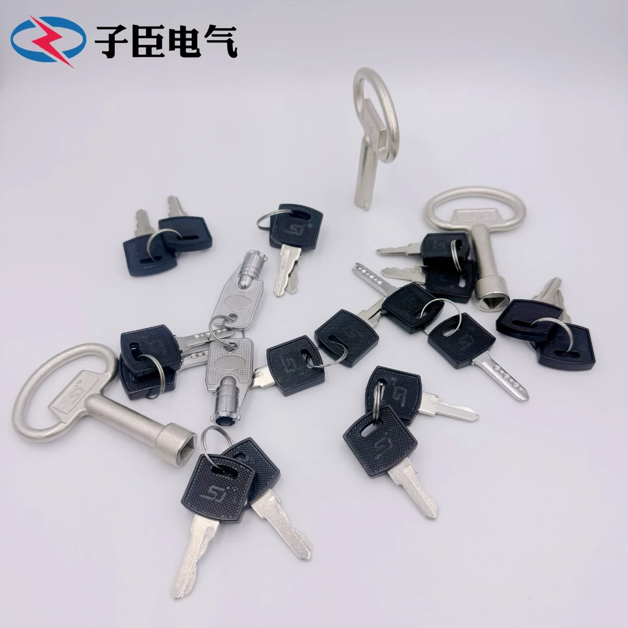 10 قطعة قفل خزانة قفل الباب مفتاح صندوق توزيع خزانة صندوق من الفولاذ المقاوم للصدأ خزانة كلمة واحدة الثلاثي مربع MS705/828 مفتاح