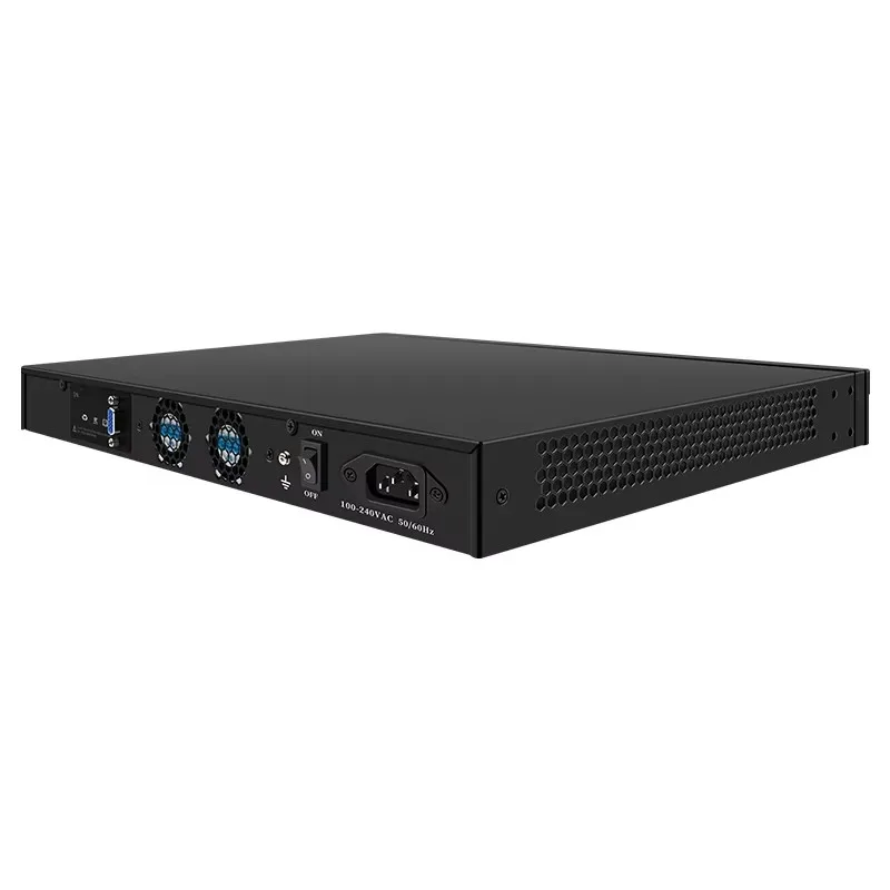 Mini-PC 1U Rack-Chassis Mini-PC Intel i3 N305 N150 N100 6xi226-V 2,5 GbE LAN-Schrank Firewall Router Gateway DDR5 MSATA SIM-Steckplatz