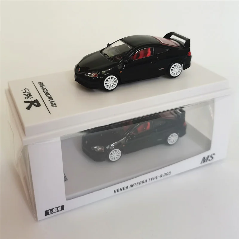 Pressofuso Originale Scala 1:64 In Lega Honda Integra Type-R DC5 Mini Auto Giocattolo Simulazione Modello Classico Hobby e Da Collezione Souvenir
