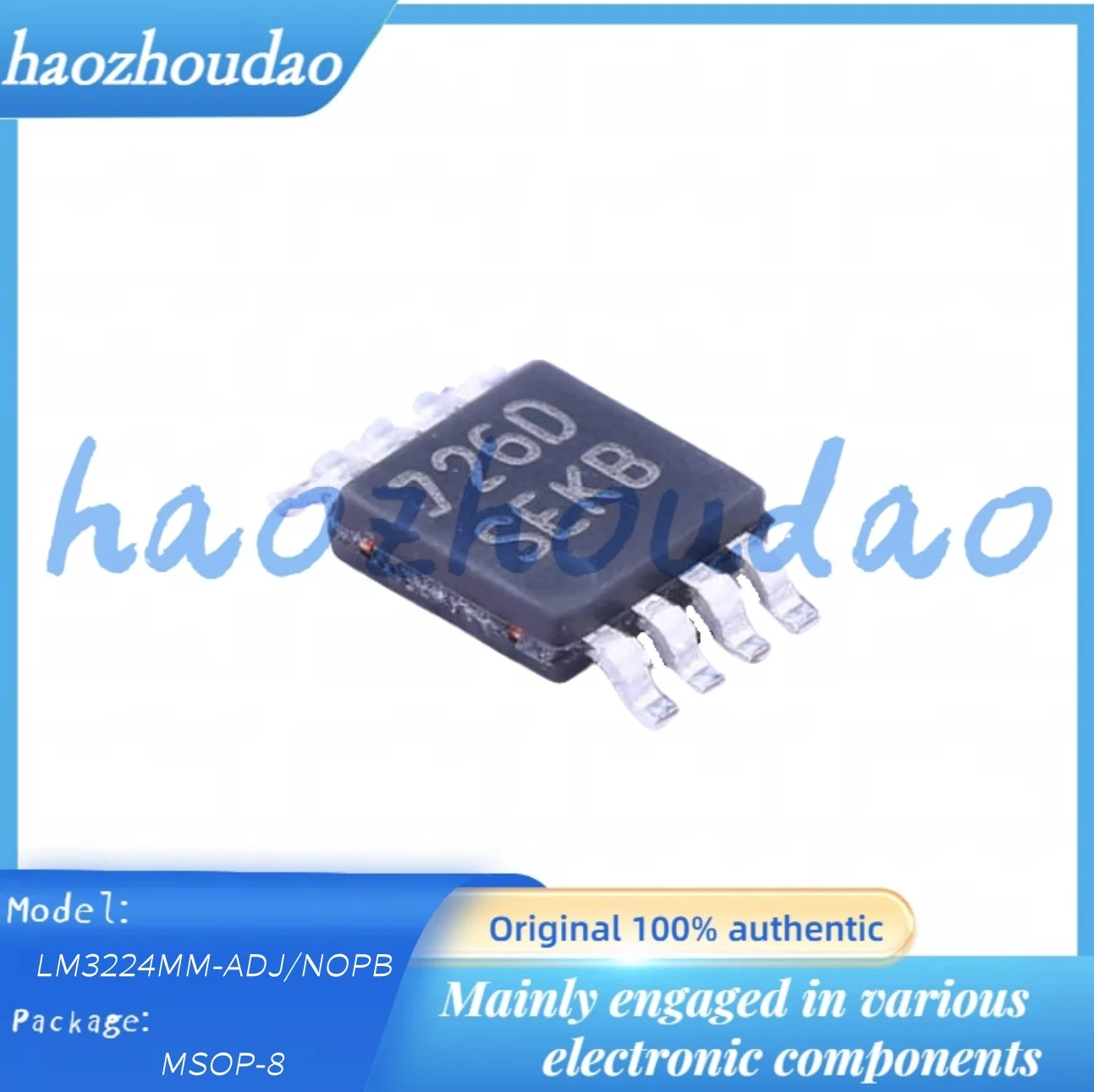 5PCS LM3478MMX LM3224MM-ADJ LM3485MMX AC-DC controller and regulator DC-DC power chip