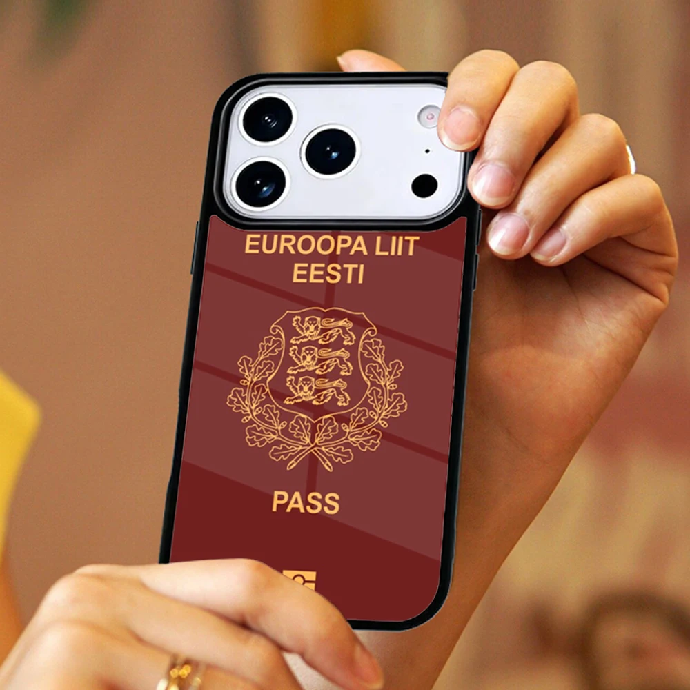 Estonia Flag cell Magnetic Wireless For Magsafe phone Case For iPhone 17 11 12 13 14 15 16 Pro Max Plus Shockproof Cover