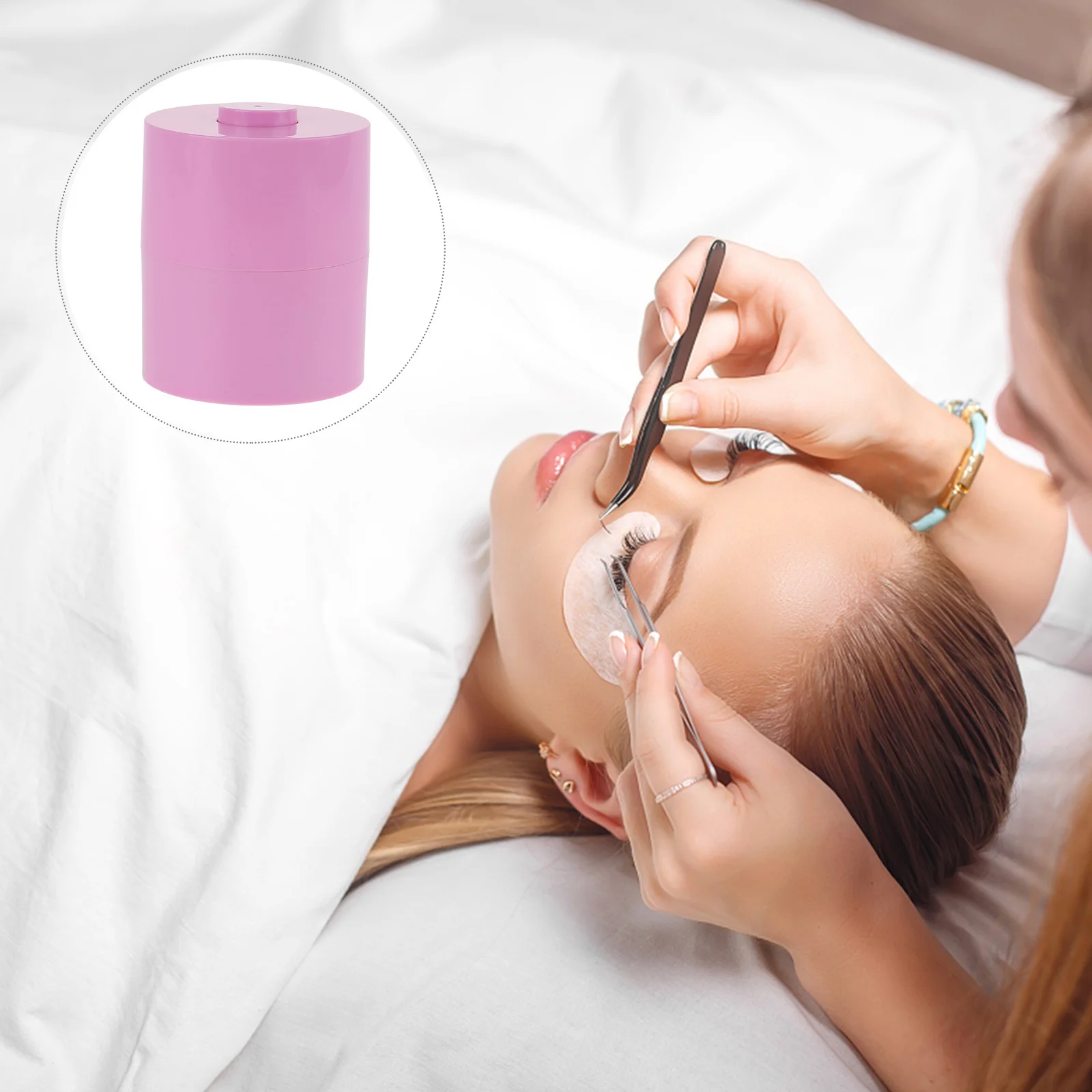 接着剤収納瓶まつげエクステ用気密ラッシュコンテナ防湿軽量トラベルオーガナイザーケースラッシュ