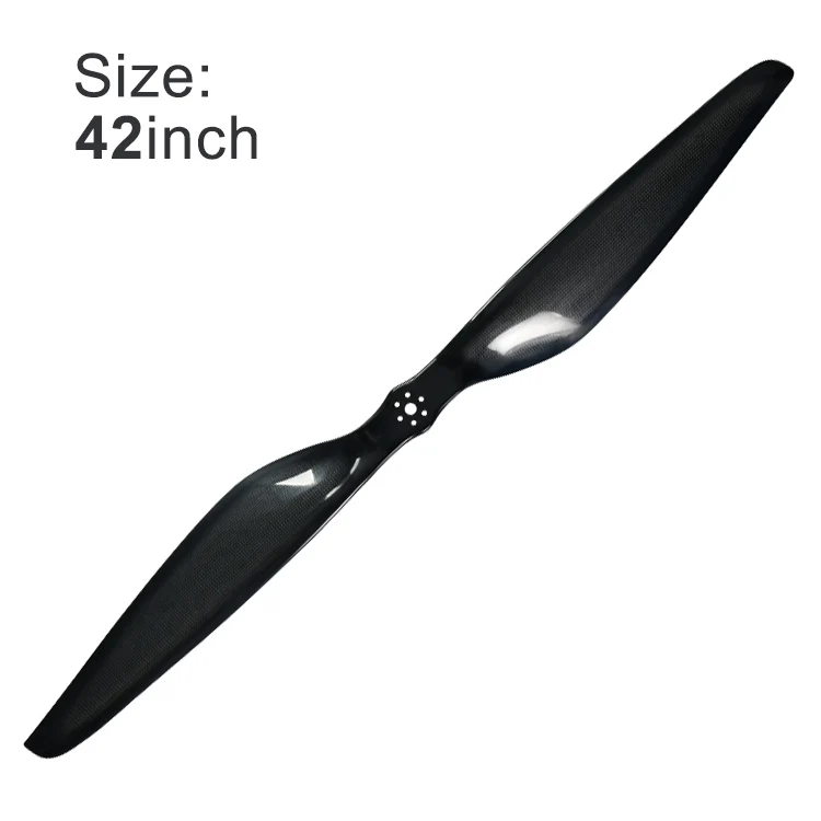 FRC high quality 42x13 inch carbon fiber propeller for Agriculture drone  protection UAV flying taxi VOLT aircraft paramotor