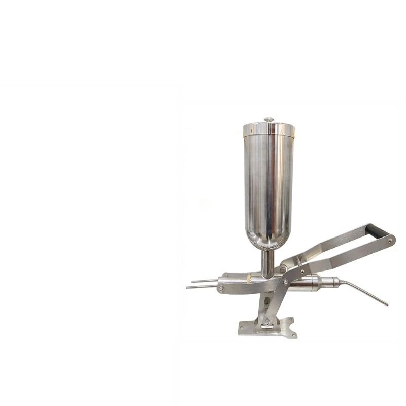 

Desktop single head filling machine, core filling machine, stainless steel puff manual cream filling machine