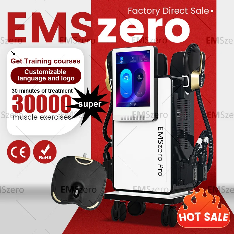 EMSzero PRO RF EMS Body Sculpt Machine 15 Electromagnetic Sculpting Slimming Fat Stimulation Muscle Stimulation Pelvic Body