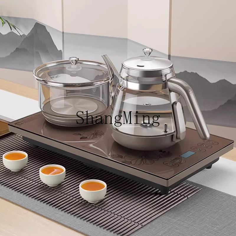 

SM automatic bottom water electric kettle set for pumping water and making tea sets