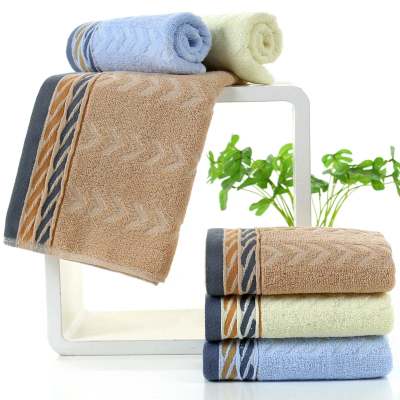 

1PCS cotton towel super absorbent and thickened bathroom accessories gym sports sauna beach hotel home with travel