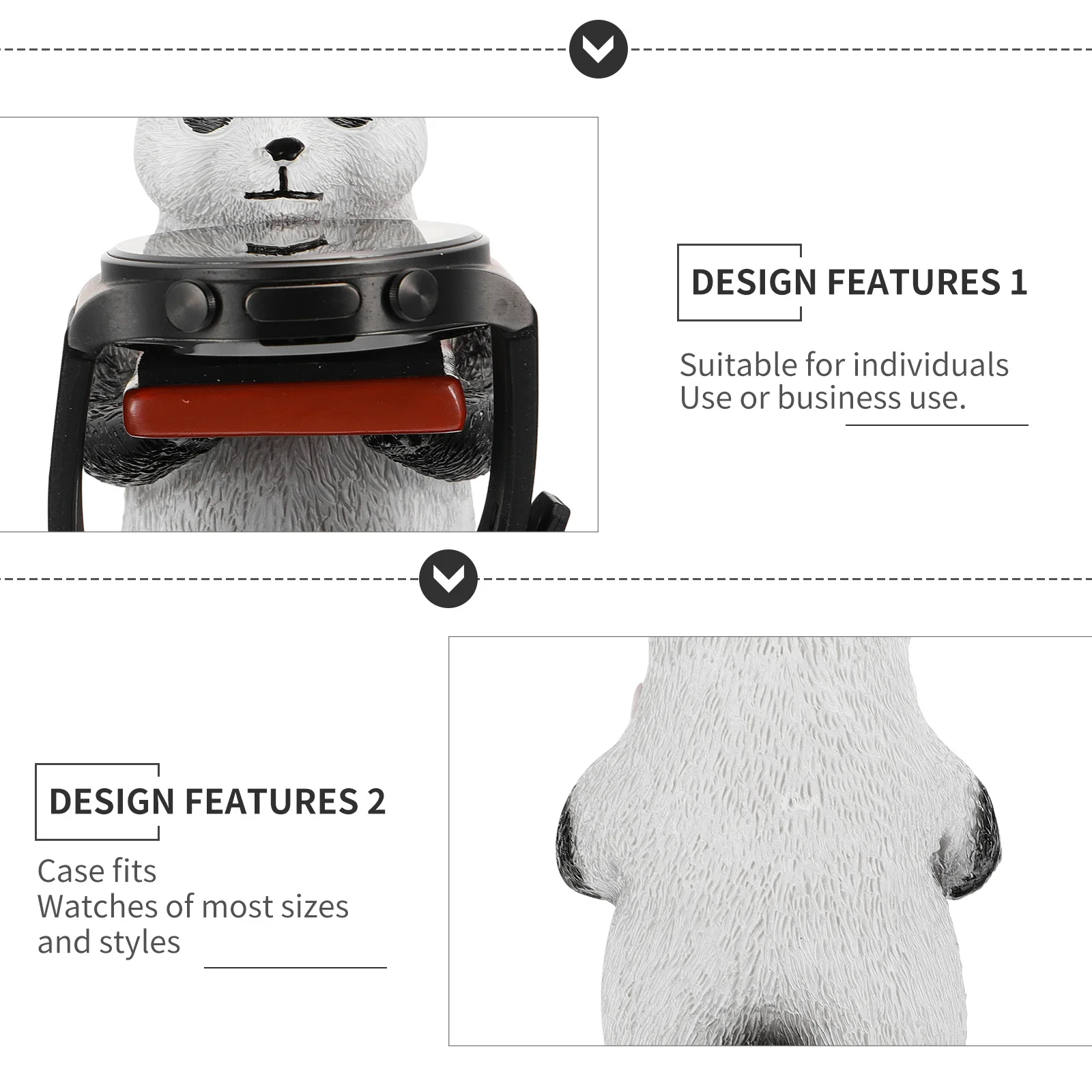 

1Pcs Cartoon Animal Resin Craft Watch Storage Rack Desktop Display Jewelry Holder Decorative Tray Ornament