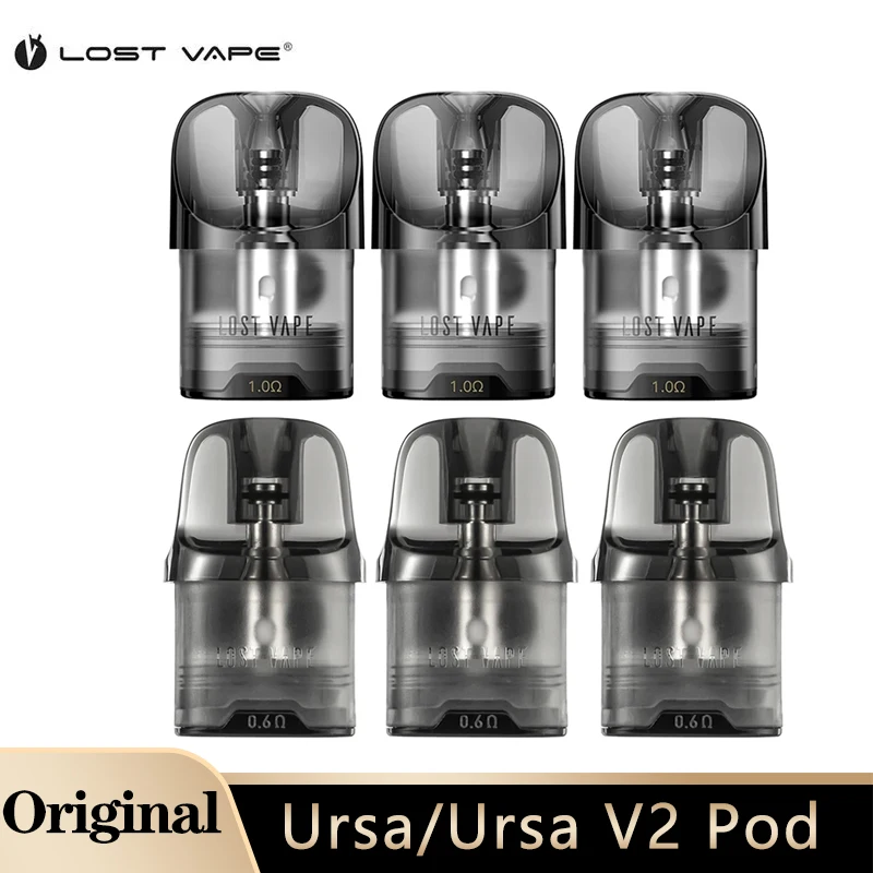 Original Lost Vape Ursa Pod Cartridge 2.5ml สําหรับ Ursa Cap Kit