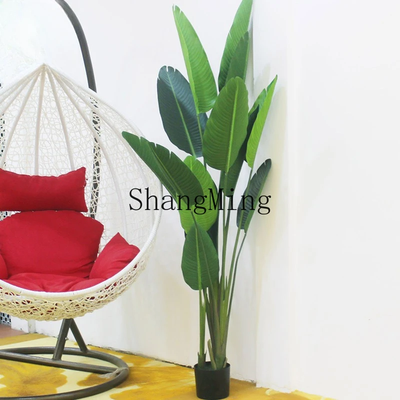 DSA simulated tree plant green plant potted plant living room indoor large simulated bonsai floor ornament