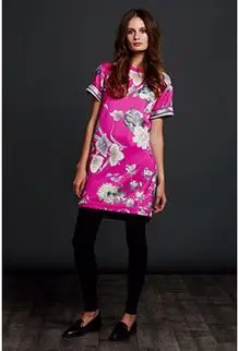 

Slimming Effect Knitted ort Sve Faionable Dr Women's New Sle Elastic Briti Sle round Ne Print Dr Spring ...