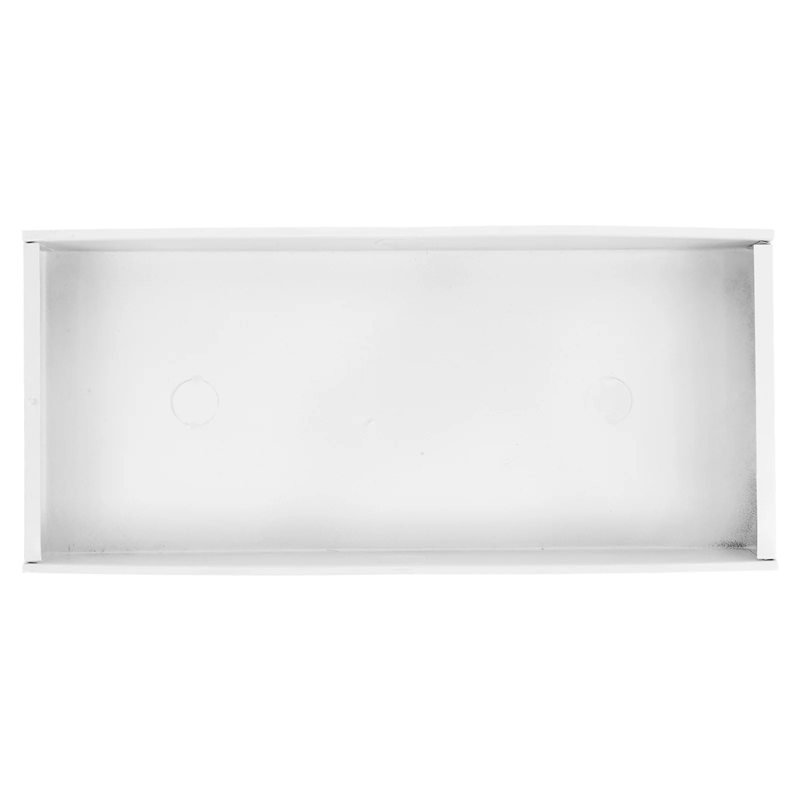 Caixa inferior de luz de referência montagem embutida display de teto base iluminada luminária led plástico saída de emergência cobre placa de montagem