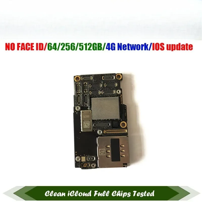 Clean iCloud Main Logic Board Full Chips For iPhone 11 Pro Max Mothereboard With Face ID Support Update Working Mainboard Plate