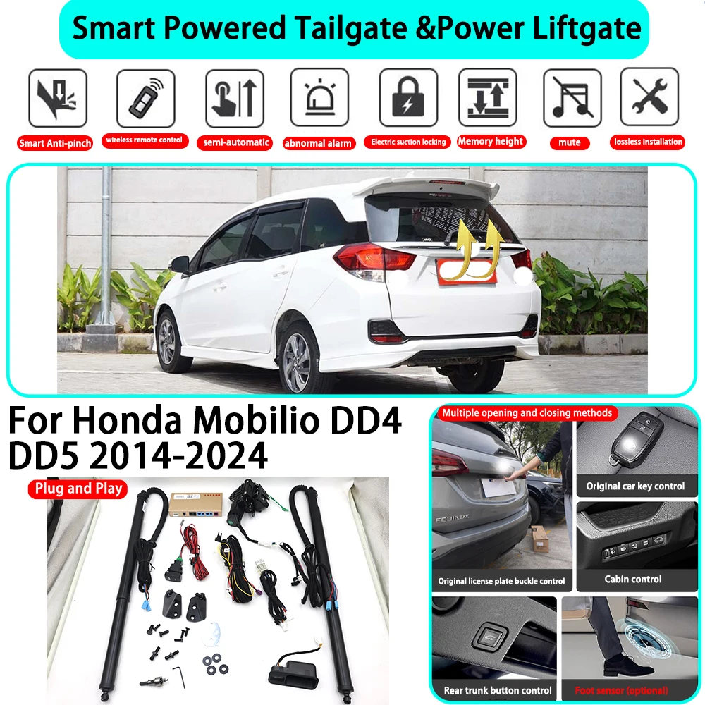 

﻿for Honda Mobilio DD4 DD5 2014-2024 OEM Smart Automatic Powered Tailgate Electric Power Tailgate Lift Kit Key Close