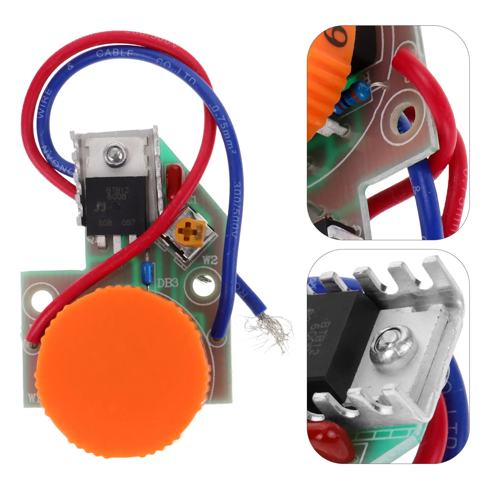 Angle Speed Controller Polishing Machine Durable Power Tool Controller Enhance Efficiency Woodworking Metal Processing - view 6