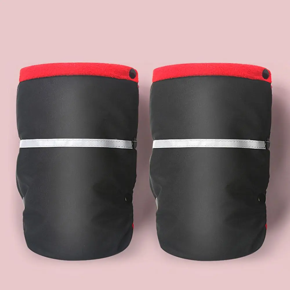 Calentador de manos Extra grueso para cochecito de bebé, guantes de manillar para cochecito, accesorios para cochecito, 1 par