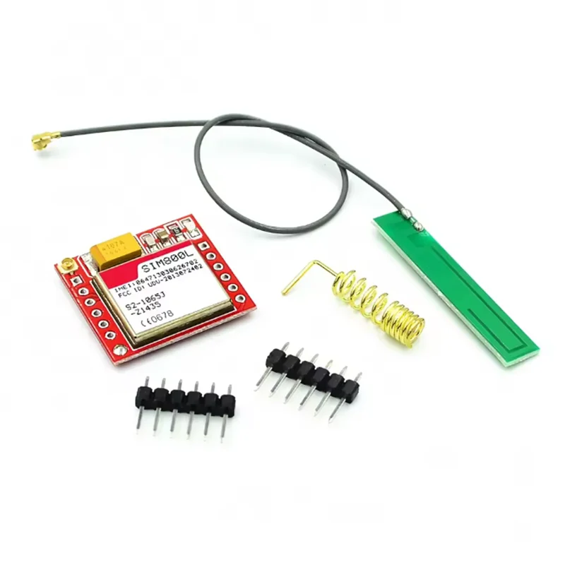 Mini Smallest SIM800L GPRS GSM Module MicroSIM Card Core Wireless Board Quad-band TTL Serial Port With Antenna Diy