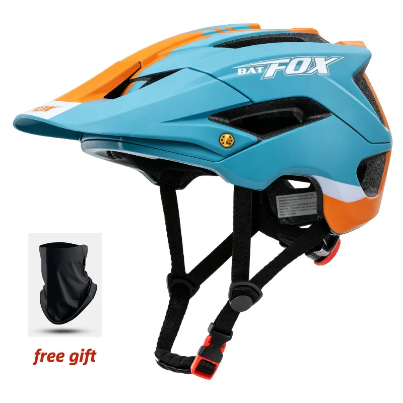 BATFOX helmets integral mtb Bicycle Helmet Cycling casco bicicleta CE CPSC Ultralight Racing Riding Mountain Bike Helmet man image 3