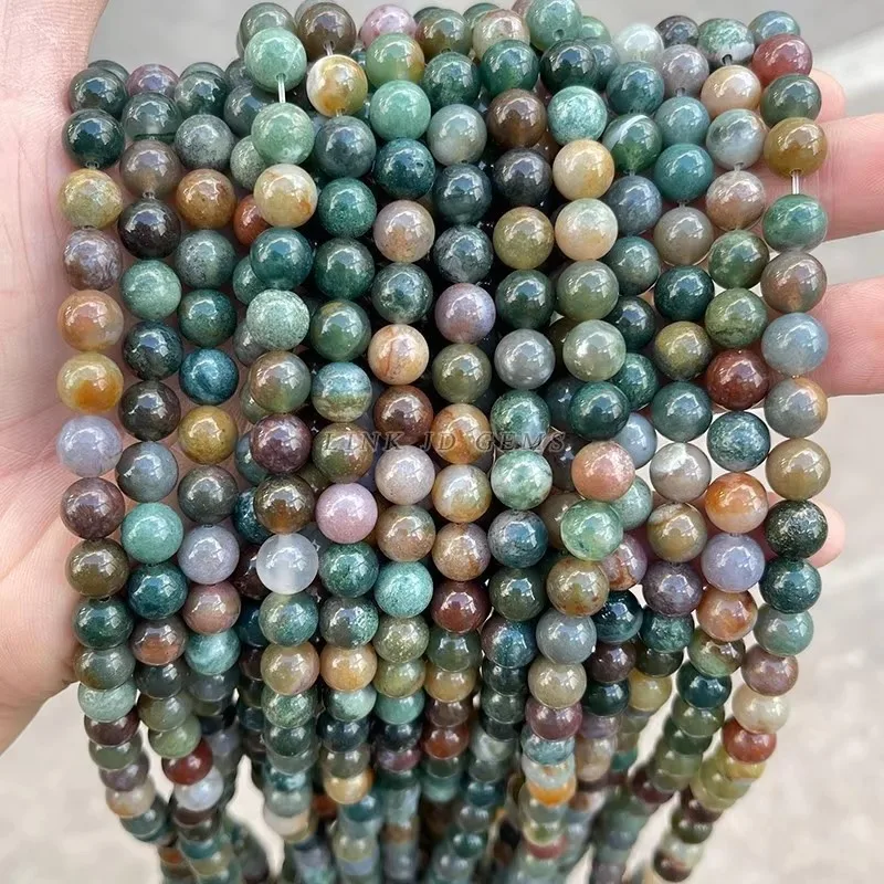 3a natürliche Stein quarz perlen runde lose Abstands fehler weißer Kristall für Schmuck herstellung Armband Halskette DIY Zubehör Befunde