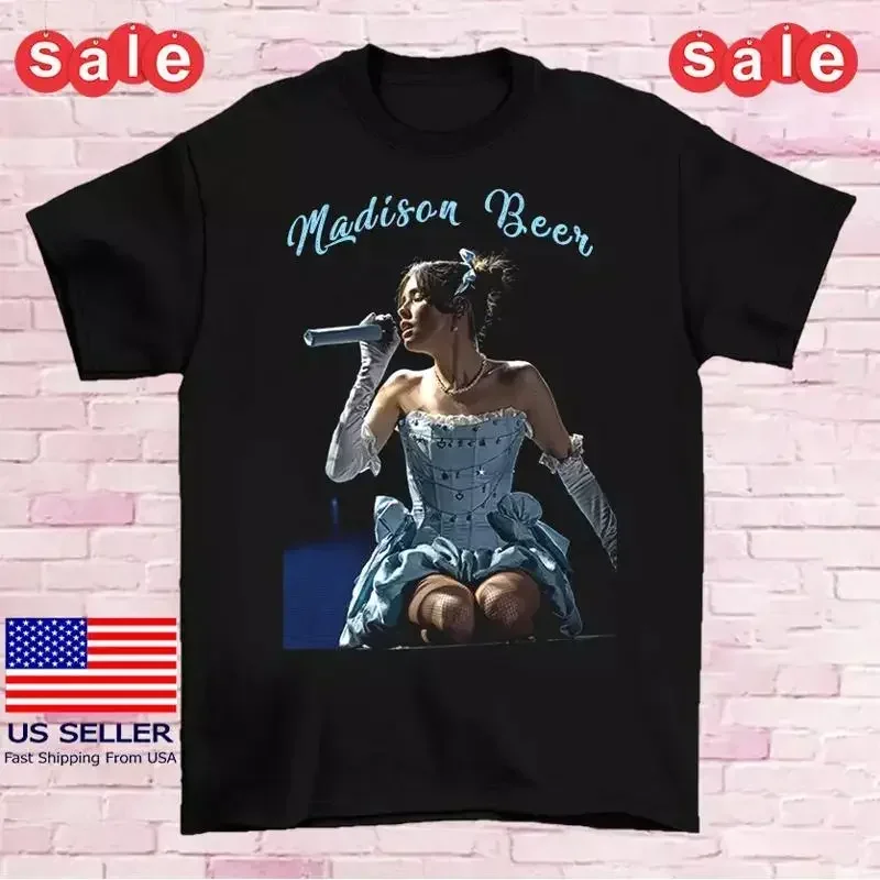 Madison Beer Live In Concert Cotton T Shirt Full Size S_4XL