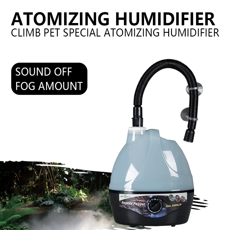 

Pet Supplies 2L Reptile Fog Machine for Amphibians Tortoise Terrarium Large Capacity Humidifier Fogger Reptiles Air Sprayer