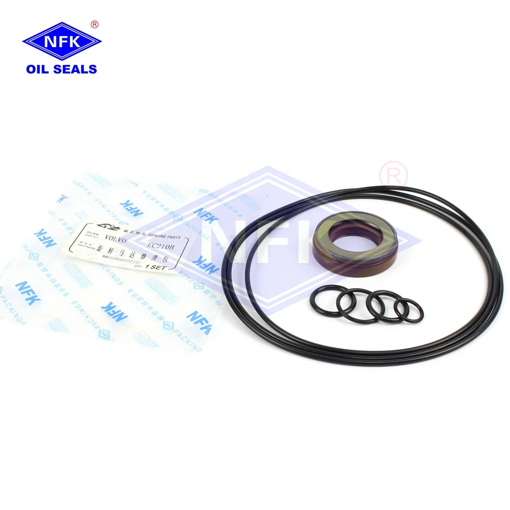 

100% NFK Hydraulic Swing Motor Seal kit For Volvo EC210B Excavator Service Seal Repair Kit