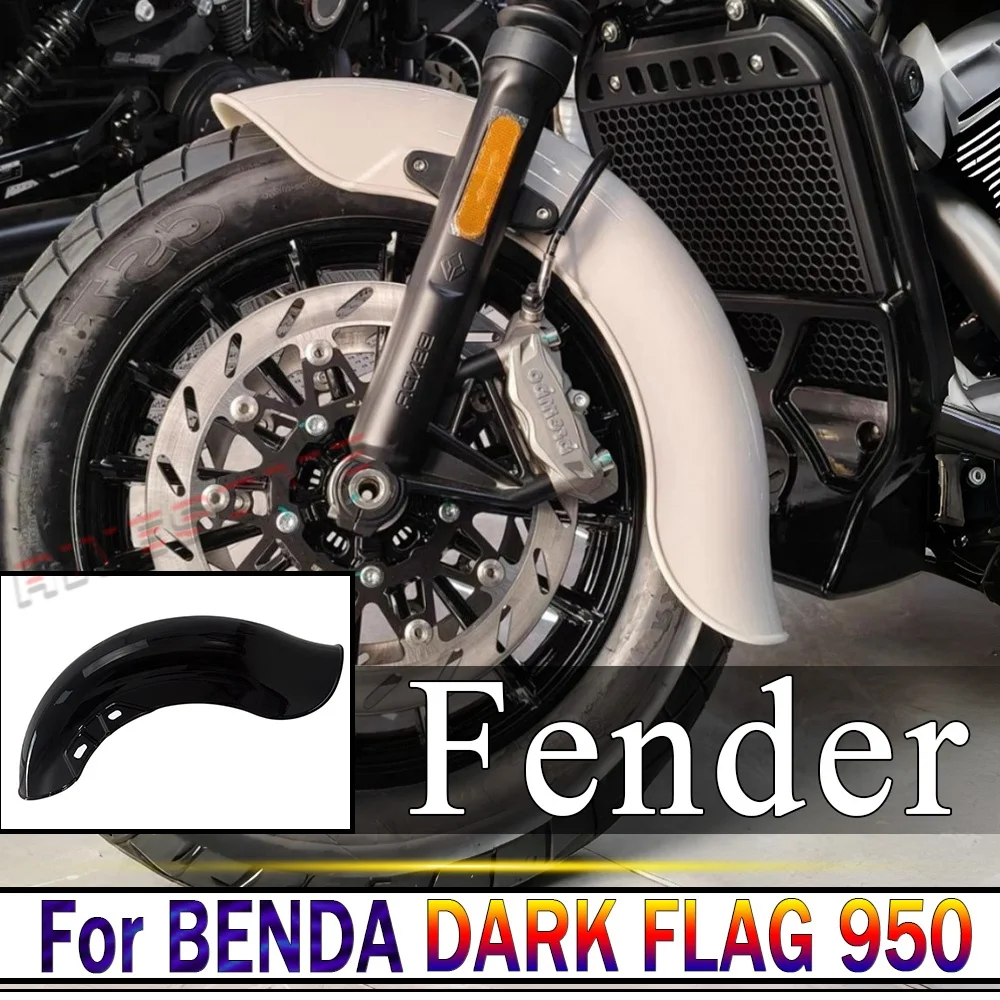 Modified Extended Front Fender For Fit BENDA DARK FLAG 950 950 Dark Flag