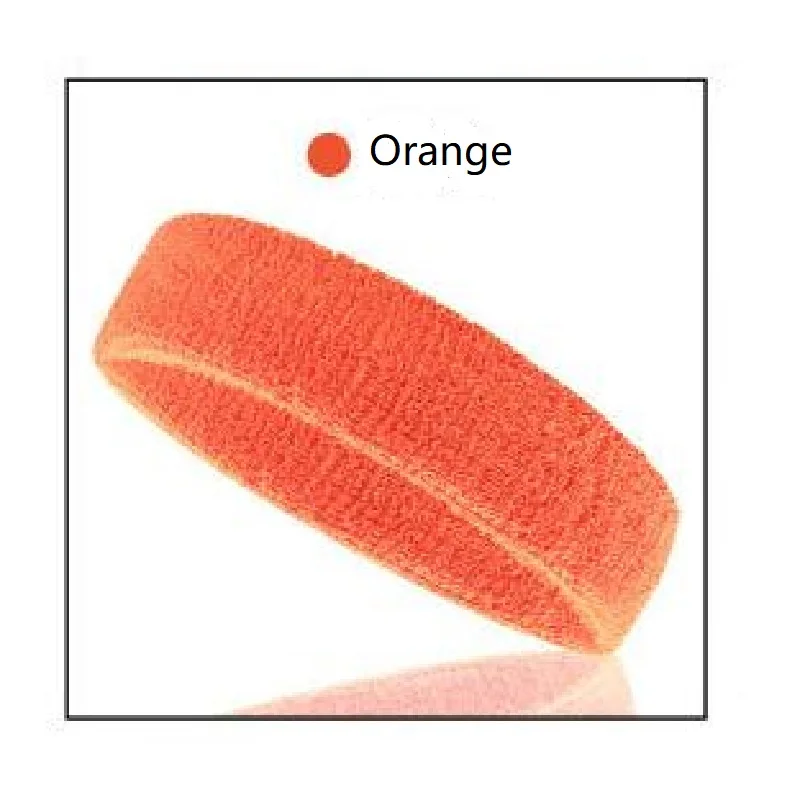 مادة منشفة صلبة عالية المرونة وسميكة ماصة للعرق والجري وركوب الدراجات في الهواء الطلق وعصابة رأس رياضية #3