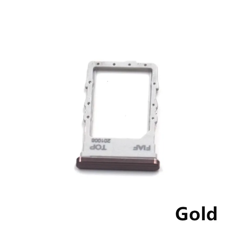 Fold2 SIM Card Slots For Samsung Galaxy Z Fold 2 F916 SIM Tray Adapters Socket Holder Replace Phone Housing Repair Parts