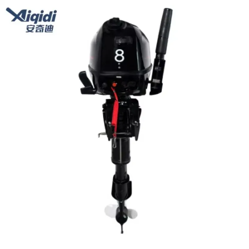 Outboard Motor 8HP AIQIDI Hand Operated Rear Control with CE Certificate Sailing Boat Engine Outboard