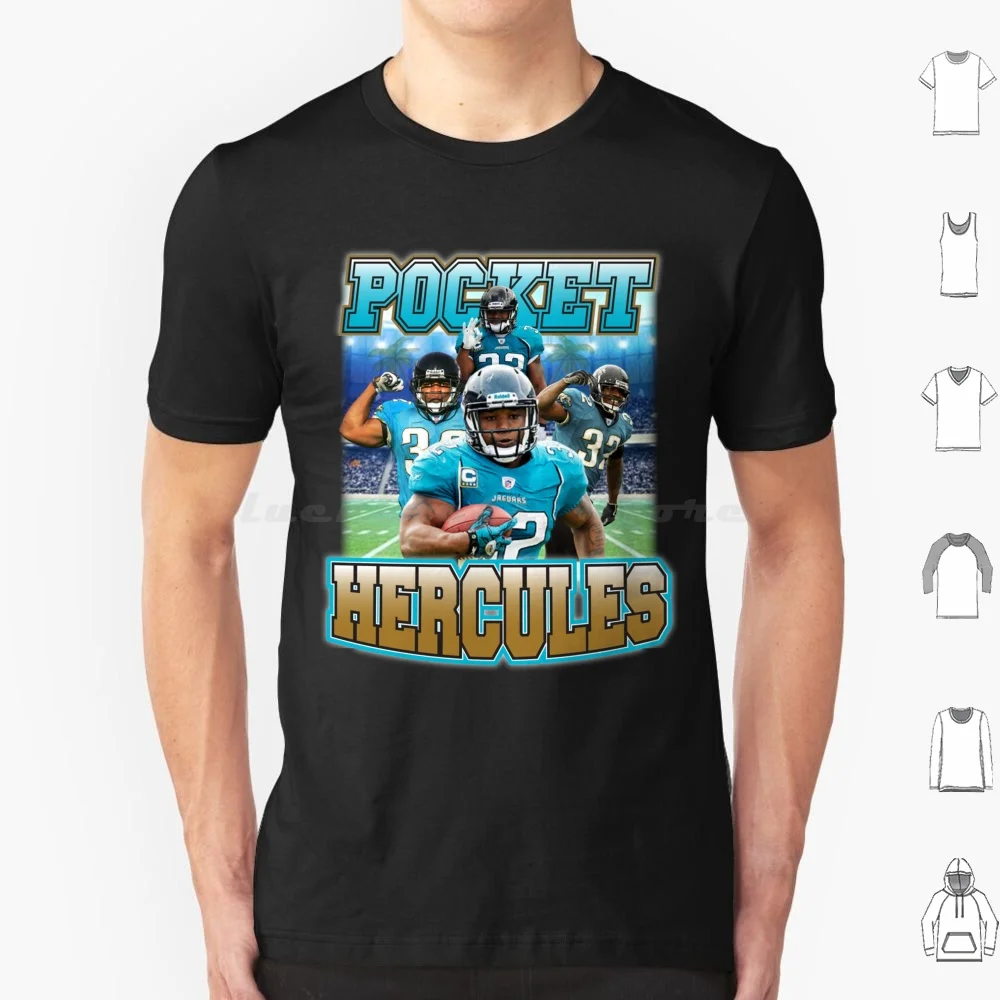 Pocket Hercules T Shirt 6xl Cotton Cool Tee Football Running Back Mojo Pocket Hercules Throwback 90s Sports Retro Fun 80s
