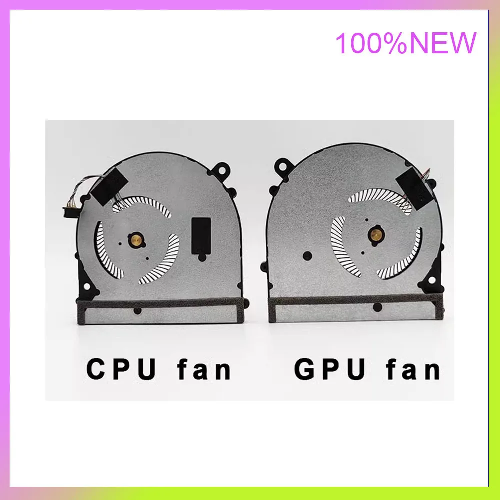 Imagem -03 - Laptop Cpu Gpu Fan Cooler Radiador para Xiaomi Notebook 15.6 Pro 171501-aq 171501-af 171501-fe Mx250 Tm1701 181501 Novo