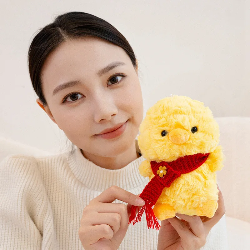 Kawaii سطح المكتب الصغير الكرتون الحيوانات الأليفة الحيوان ألعاب من القطيفة محشوة ديناصور البطريق أصبع الفرخ الثعلب دمية لطيف المفاتيح أكياس ديكور