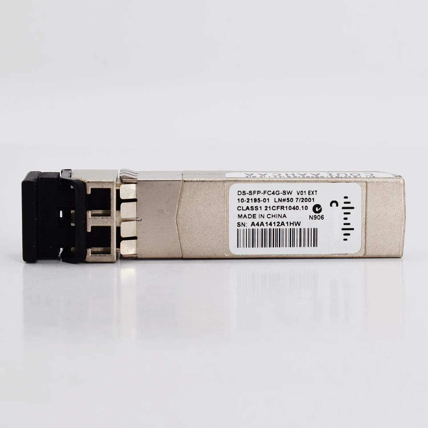 

For Cisco DS-SFP-FC4G-SW 4-Gbps Small Form-Factor Fibre Channel Dual LC Connector Used