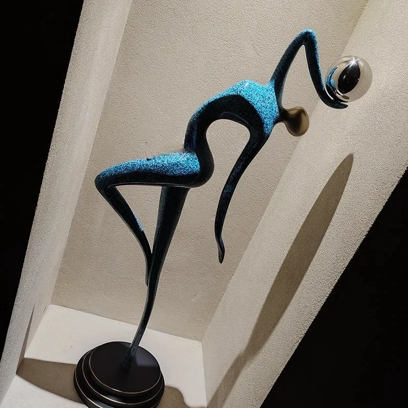 Portrait Sculpture Art Ornament Hotel High-end Decoration